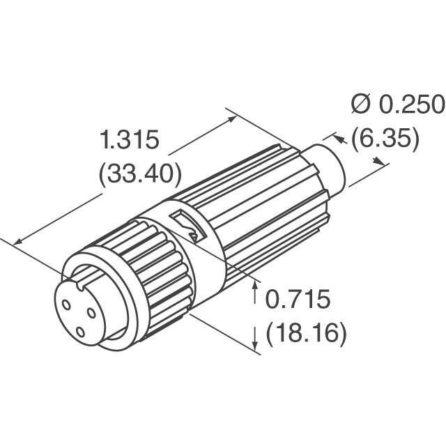 6282-3SG-3DC Conxall/Switchcraft  Assemblages de connecteurs circulaires